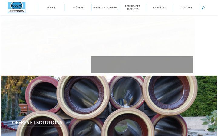 Screenshot of coca-atlantique.com