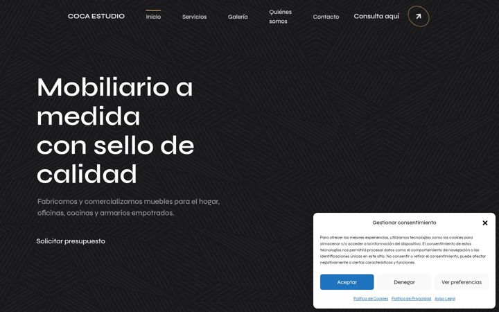 Screenshot of cocaestudio.es