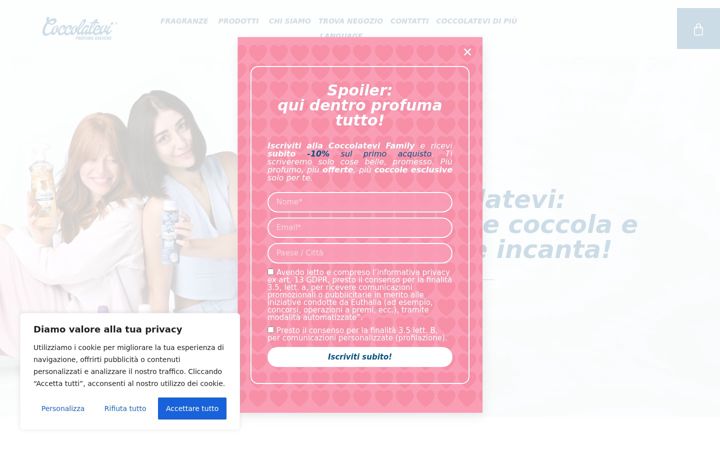 Screenshot ta' coccolatevi.it