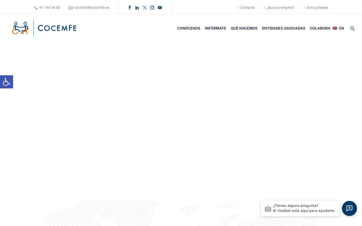 Screenshot of cocemfe.es