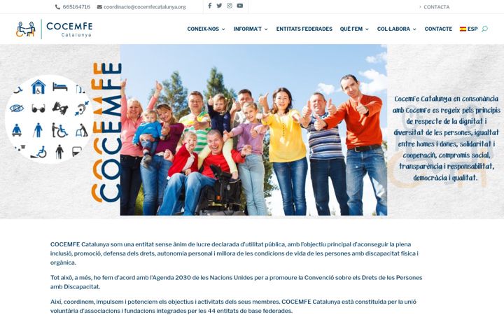 Ekrano kopija cocemfecatalunya.org