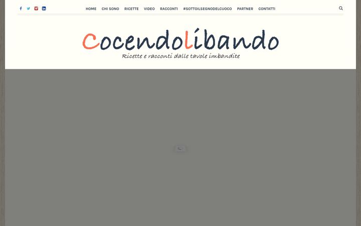 Screenshot of cocendolibando.it