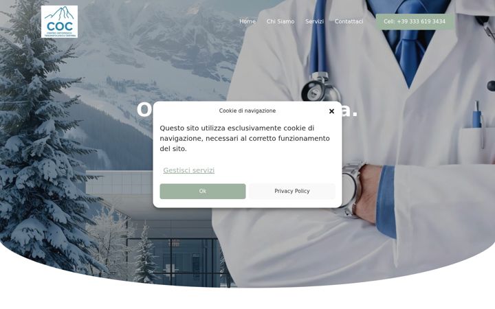 Screenshot of cocervinia.it