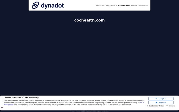 Screenshot of cochealth.com