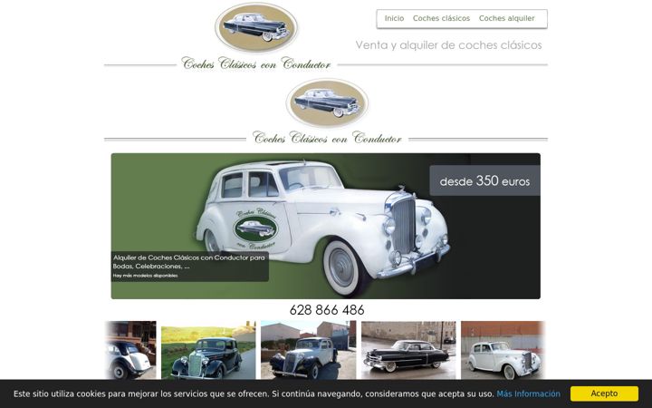 Screenshot of cochesbodasburgos.com