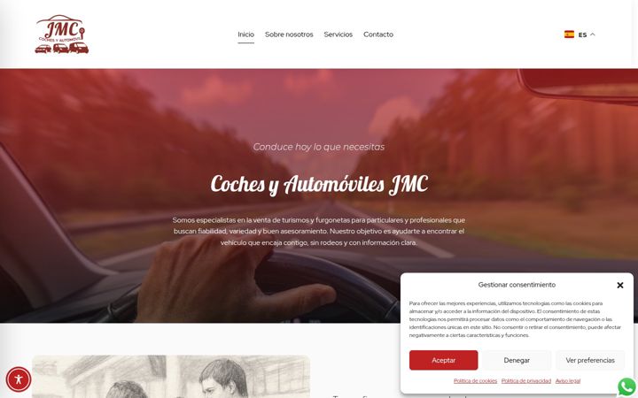 Screenshot of cochesjmc.com