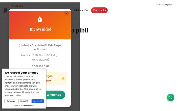 Screenshot of cochinitapibildiagonal85.com
