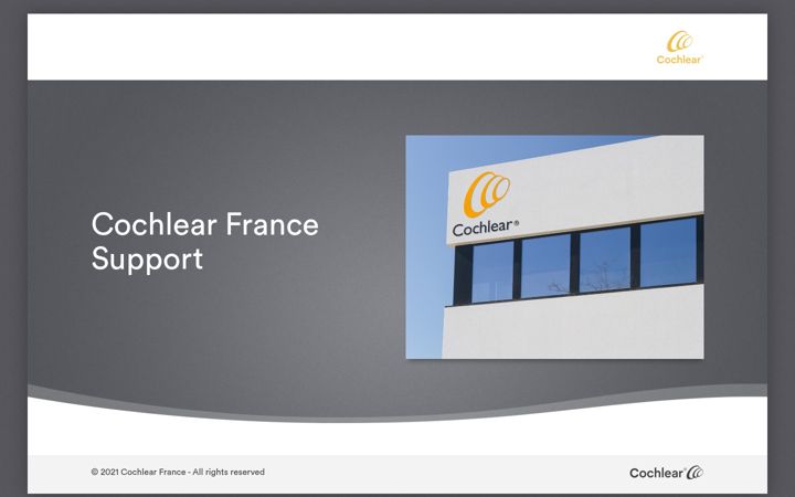 Screenshot of cochlearevents.fr