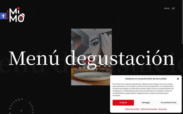 Screenshot of cocinaconmimo.store