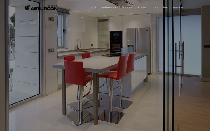 Screenshot of cocinas-asturcon.com