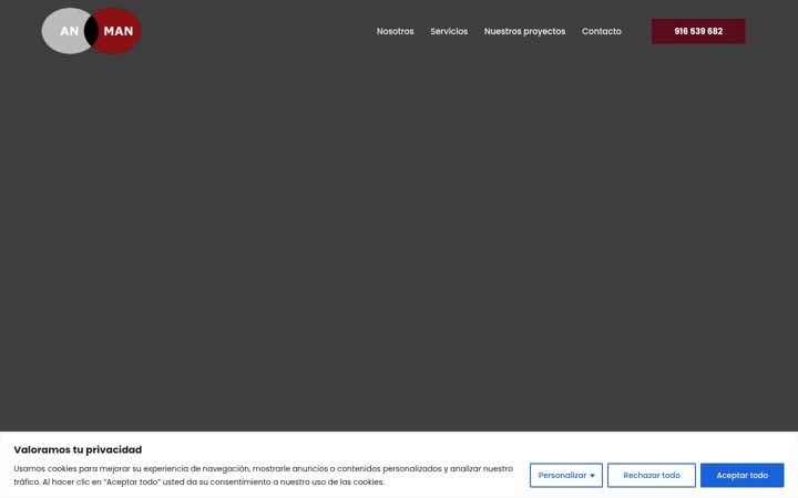 Captura de ecrã de cocinasanman.es