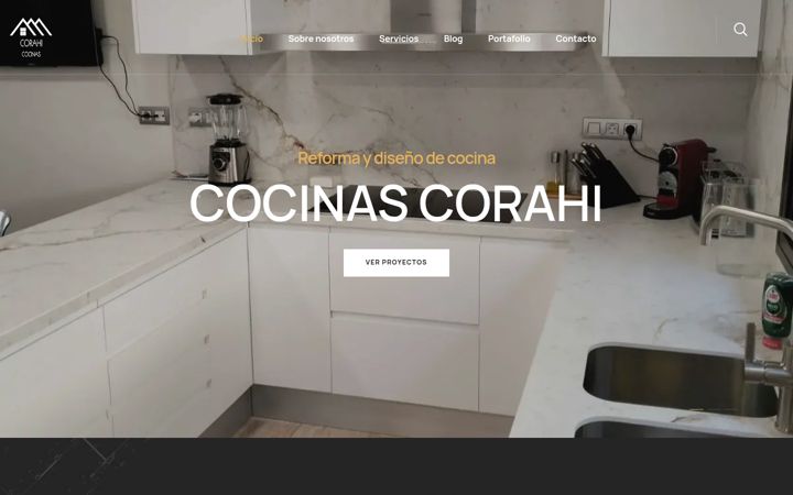 Screenshot of cocinascorahi.es