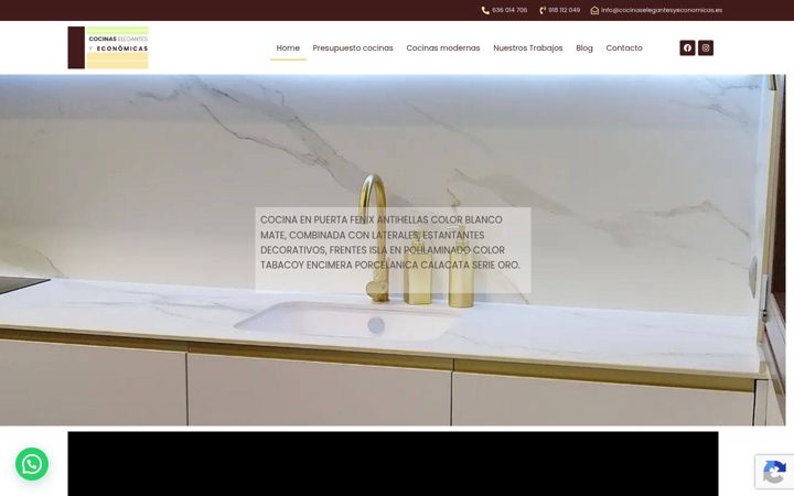 Screenshot of cocinaselegantesyeconomicas.es
