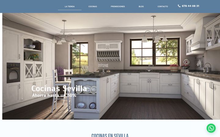 Captura de ecrã de cocinaslubaysevilla.es