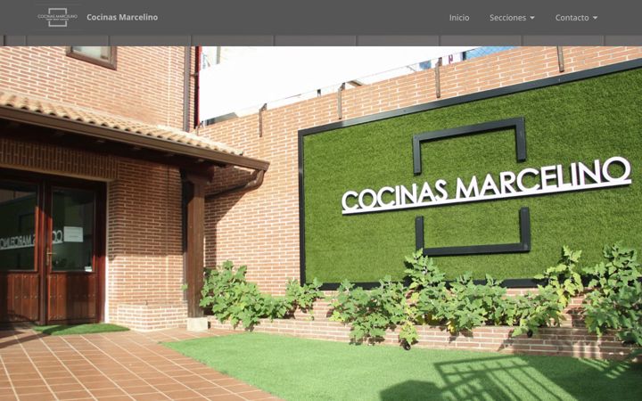 Screenshot of cocinasmarcelino.com