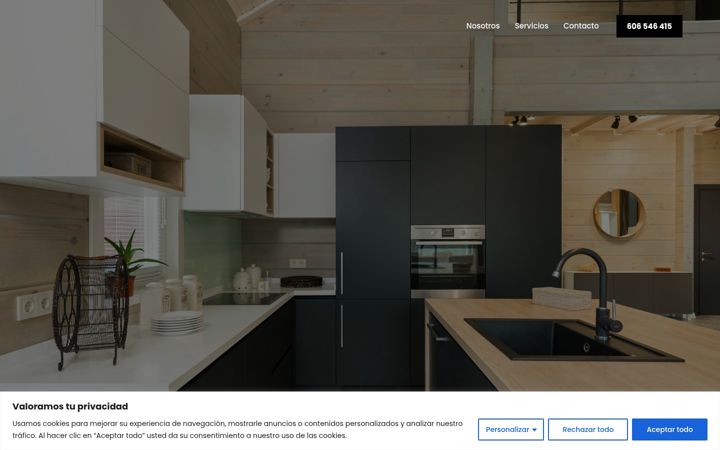 Screenshot of cocinasparra.com
