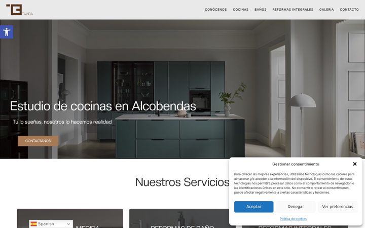Screenshot of cocinastavira.com