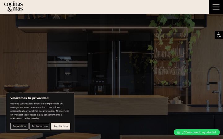 Screenshot of cocinasymas.es