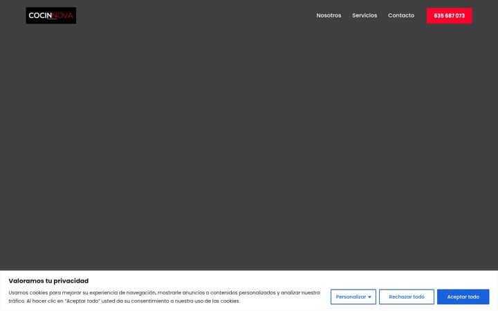 Screenshot of cocinnova.com