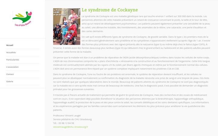 Screenshot of cockayne.fr