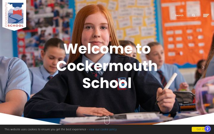 Ekrano kopija cockermouthschool.org