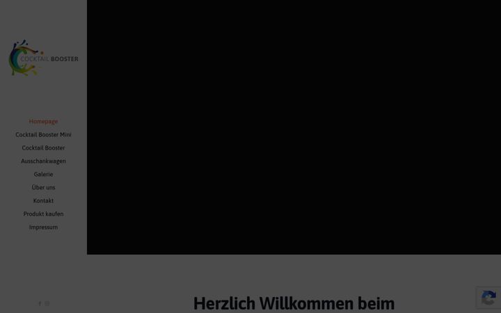 Screenshot of cocktail-booster.de