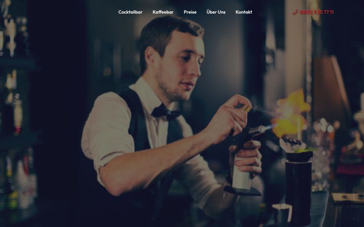 Screenshot of cocktailmobil.de