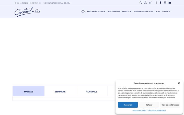 Screenshot of cocktailnco.com