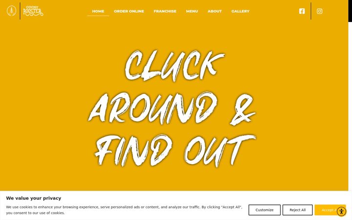 Screenshot of cocky-rooster.com