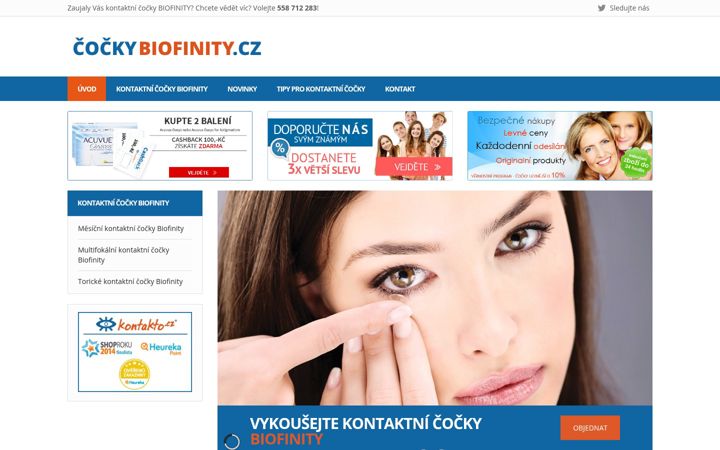 Screenshot του cockybiofinity.cz