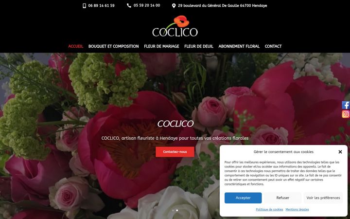 Screenshot di coclico-64.fr