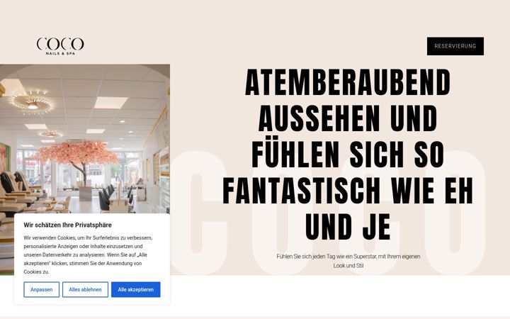 Screenshot of coco-landau.de