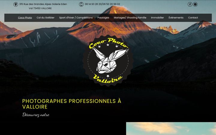 Screenshot of coco-photo-73.fr