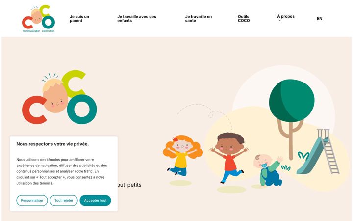 Screenshot of coco.umontreal.ca