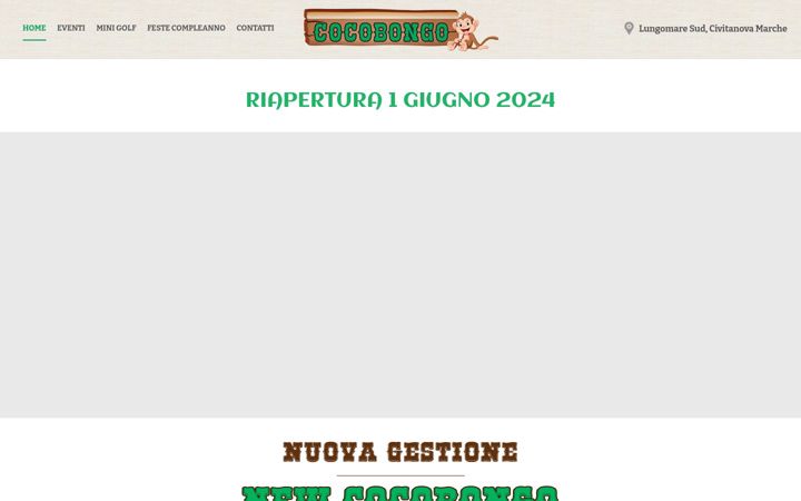 Screenshot of cocobongocivitanova.it
