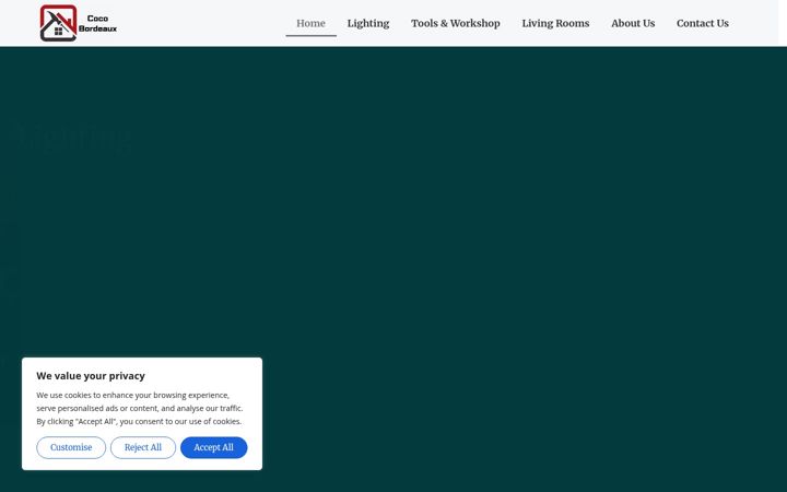 Screenshot of cocobordeaux.com