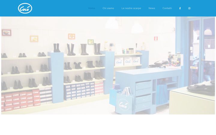 Screenshot of cococalzature.it