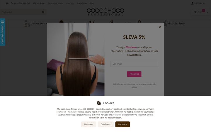 Screenshot του cocochoco.cz