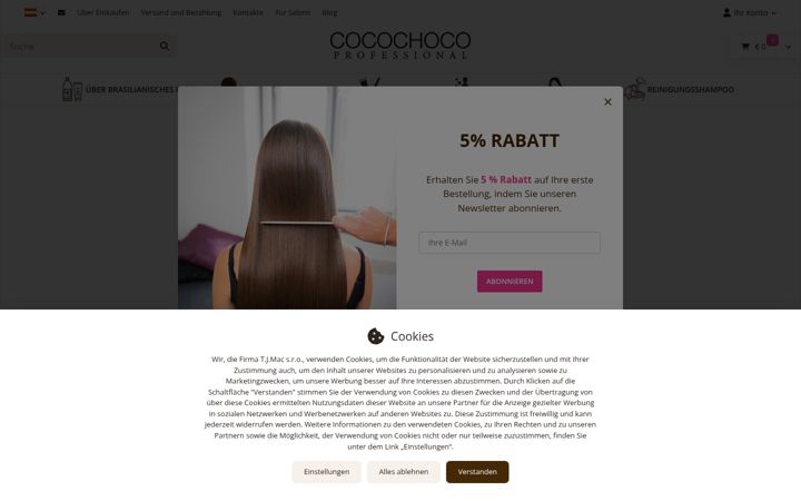 Screenshot of cocochocopro.at
