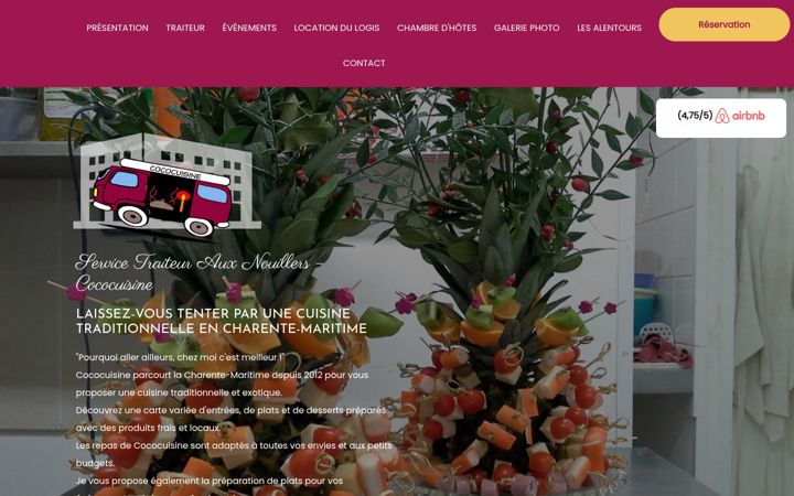 Screenshot of cococuisine-17.fr
