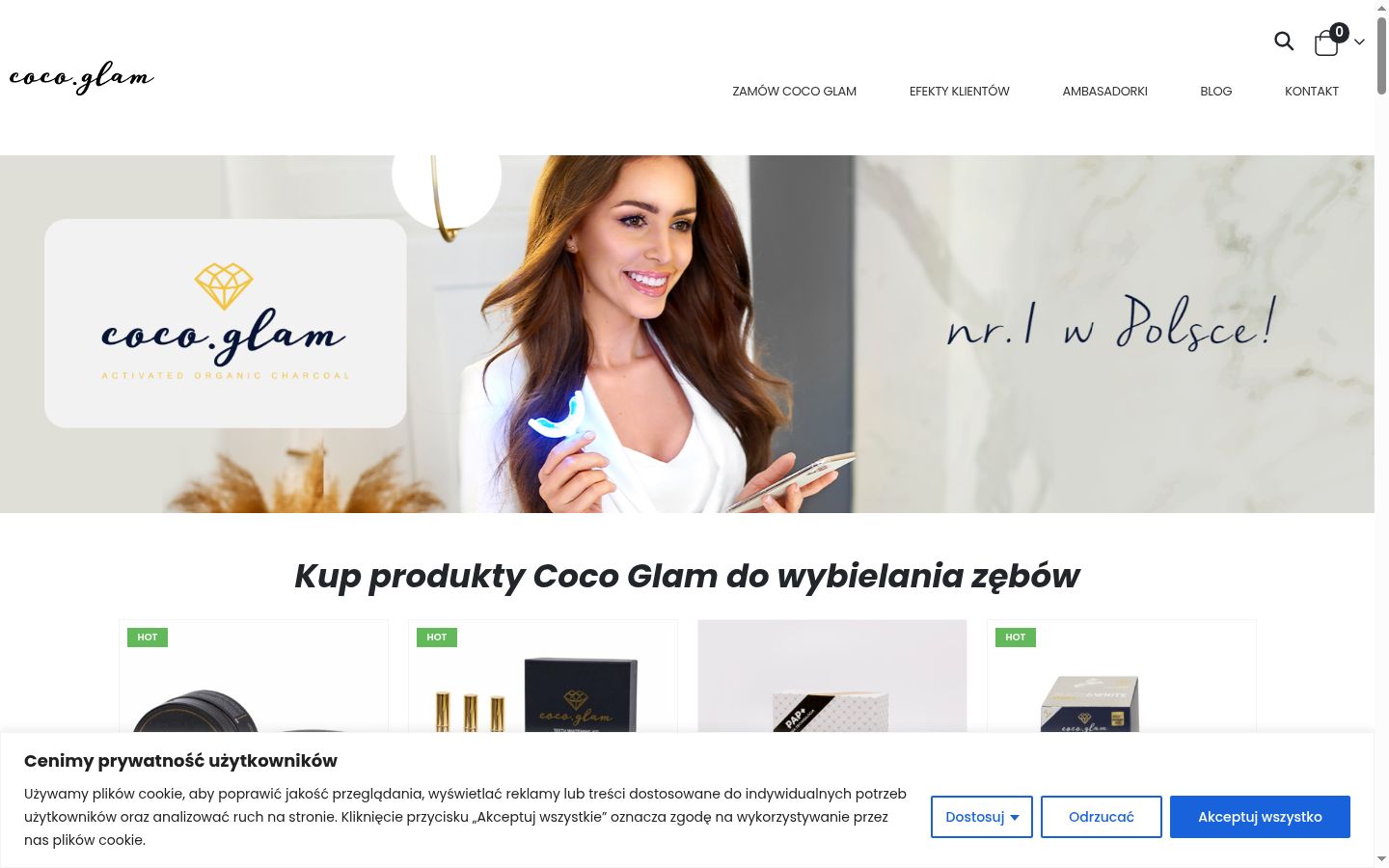 Screenshot tal-banner tal-kunsens muri qabel kwalunkwe interazzjoni