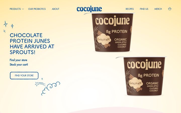 Capture d'écran de cocojune.co
