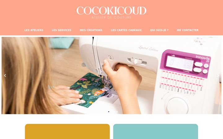 Captură de ecran a cocokicoud.fr