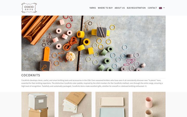 Screenshot of cocoknits.de