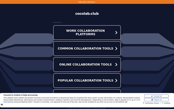 Screenshot of cocolab.club