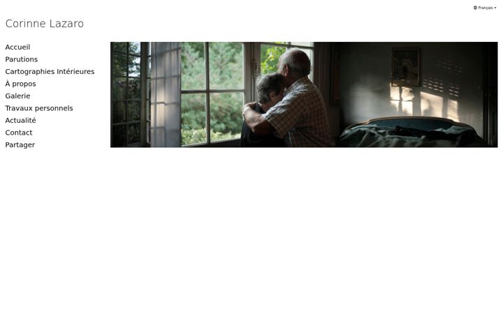 Screenshot of cocolazaro.com
