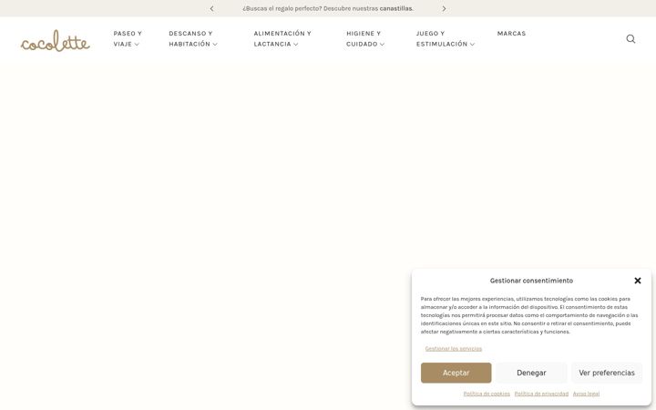 Screenshot of cocolette.es