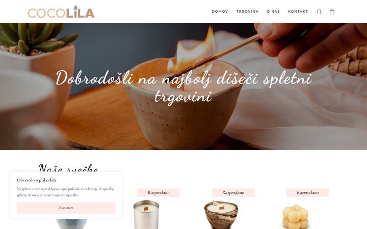 Screenshot di cocolila.si