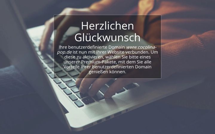 Screenshot of cocolina-pop.de