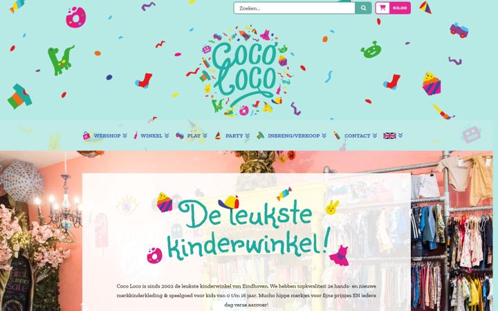 Skjermbilde av cocoloco.nl